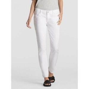 NWT Eileen Fisher Garment Dyed Organic Cotton Slim Ankle Stretch Denim Jeans